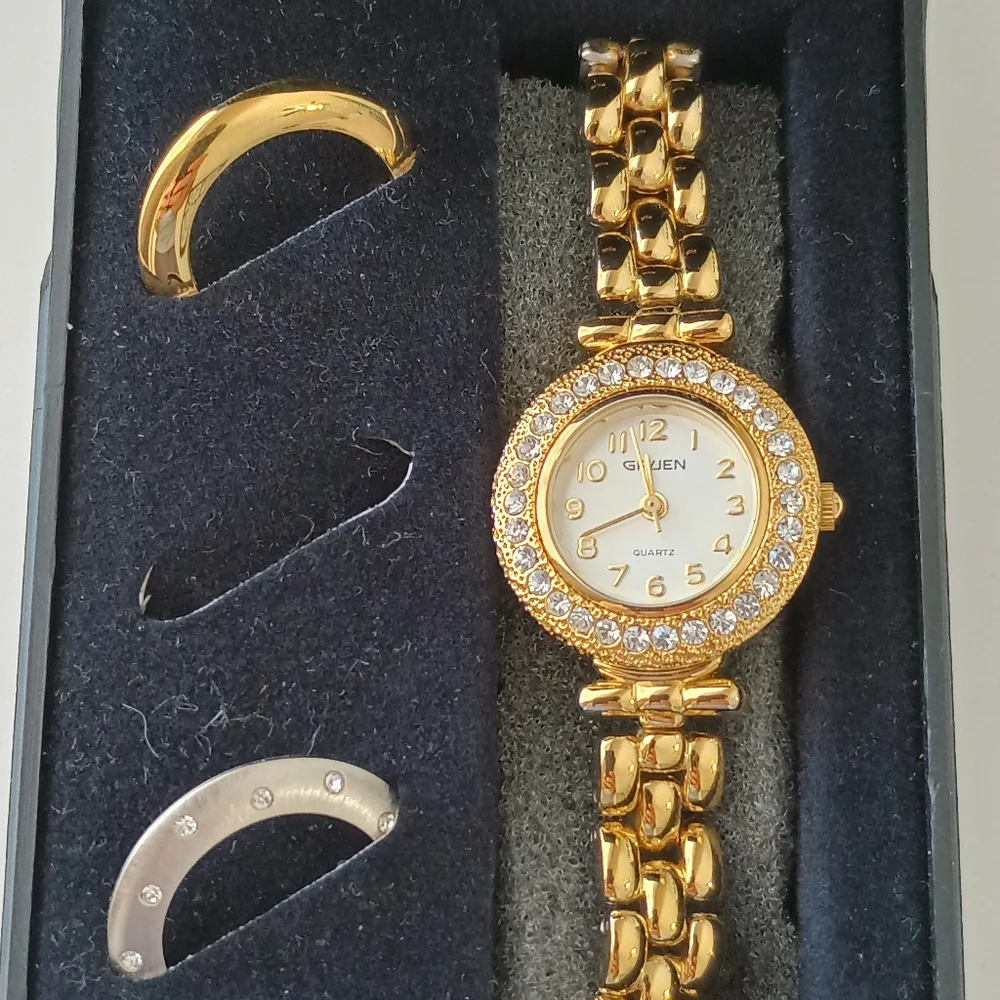Gruen Watch Interchangeable Bezels Set.